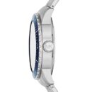 Michael Kors Men's Cunningham Silver/Blue 44mm Watch - MK7153